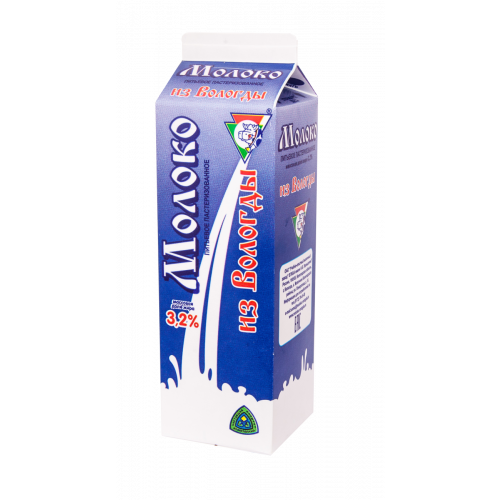 Молоко питьевое пастеризованное 950 мл