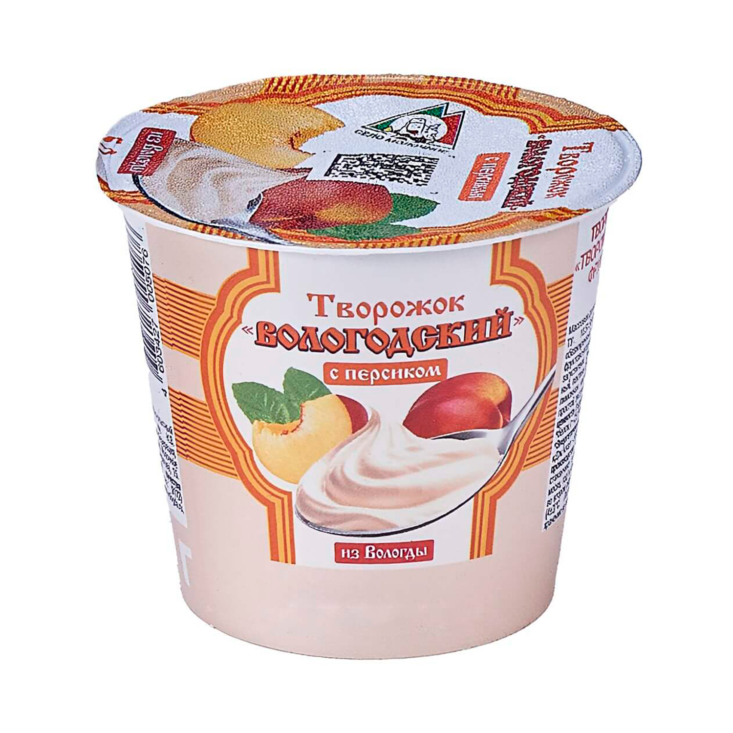Творожок Вологодский «Персик»